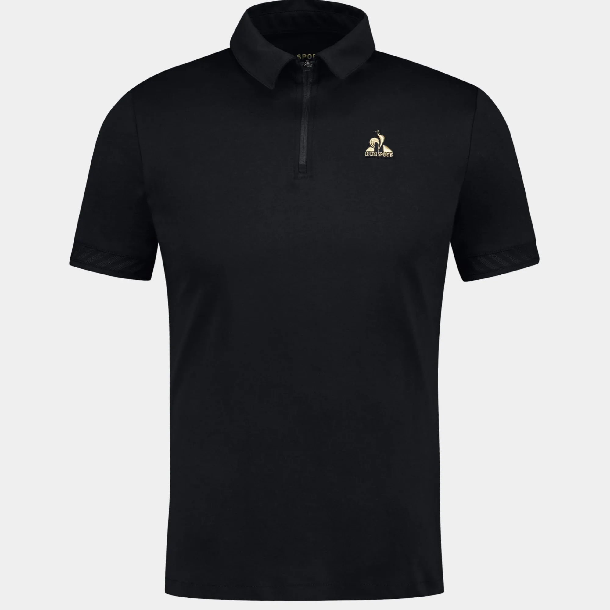 Online Coq d'or Polohemd für Herren - Schwarz Poloshirts