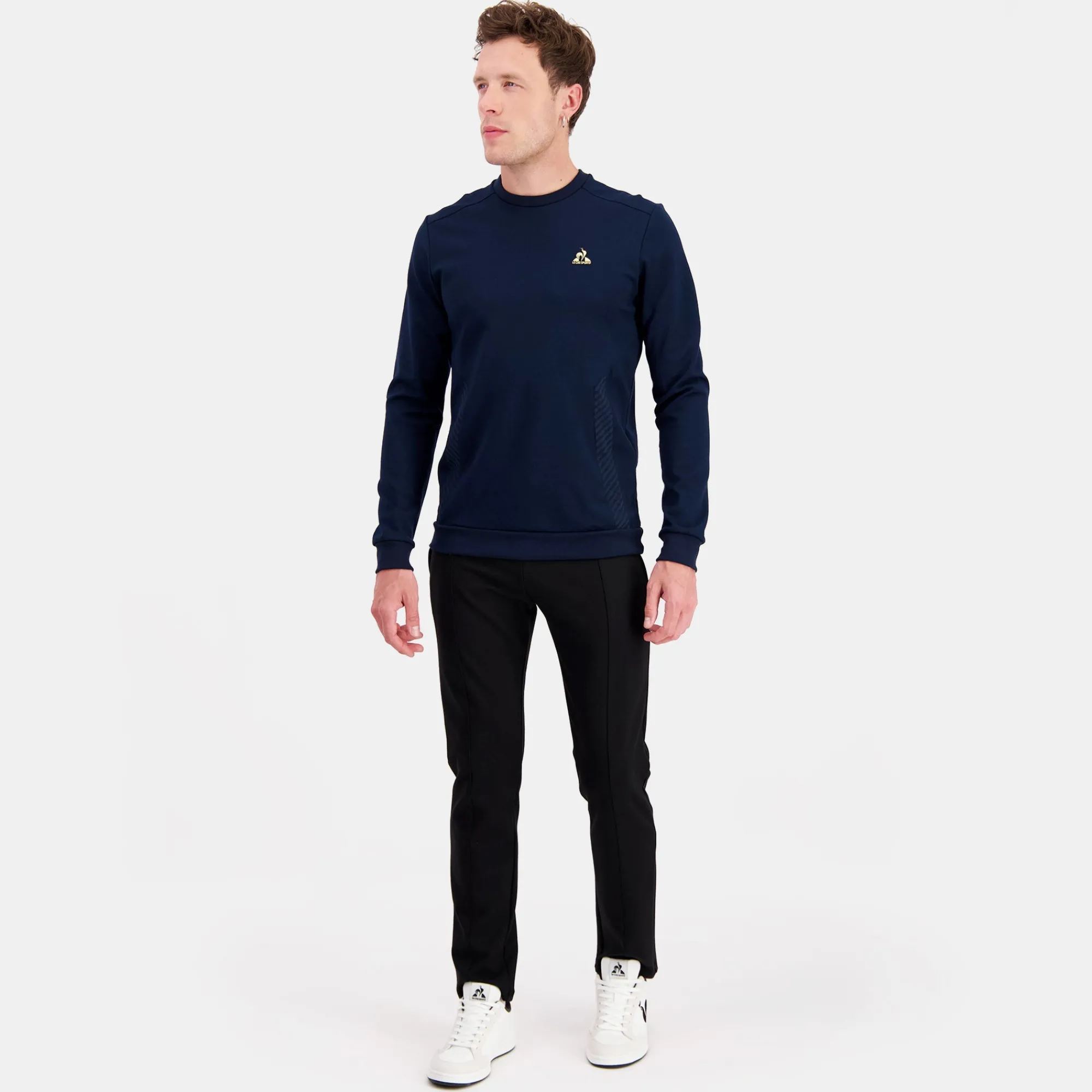 Hot Coq d'or Sweatshirtshirt Mit Rundhalsausschnitt für Herren Sweatshirts