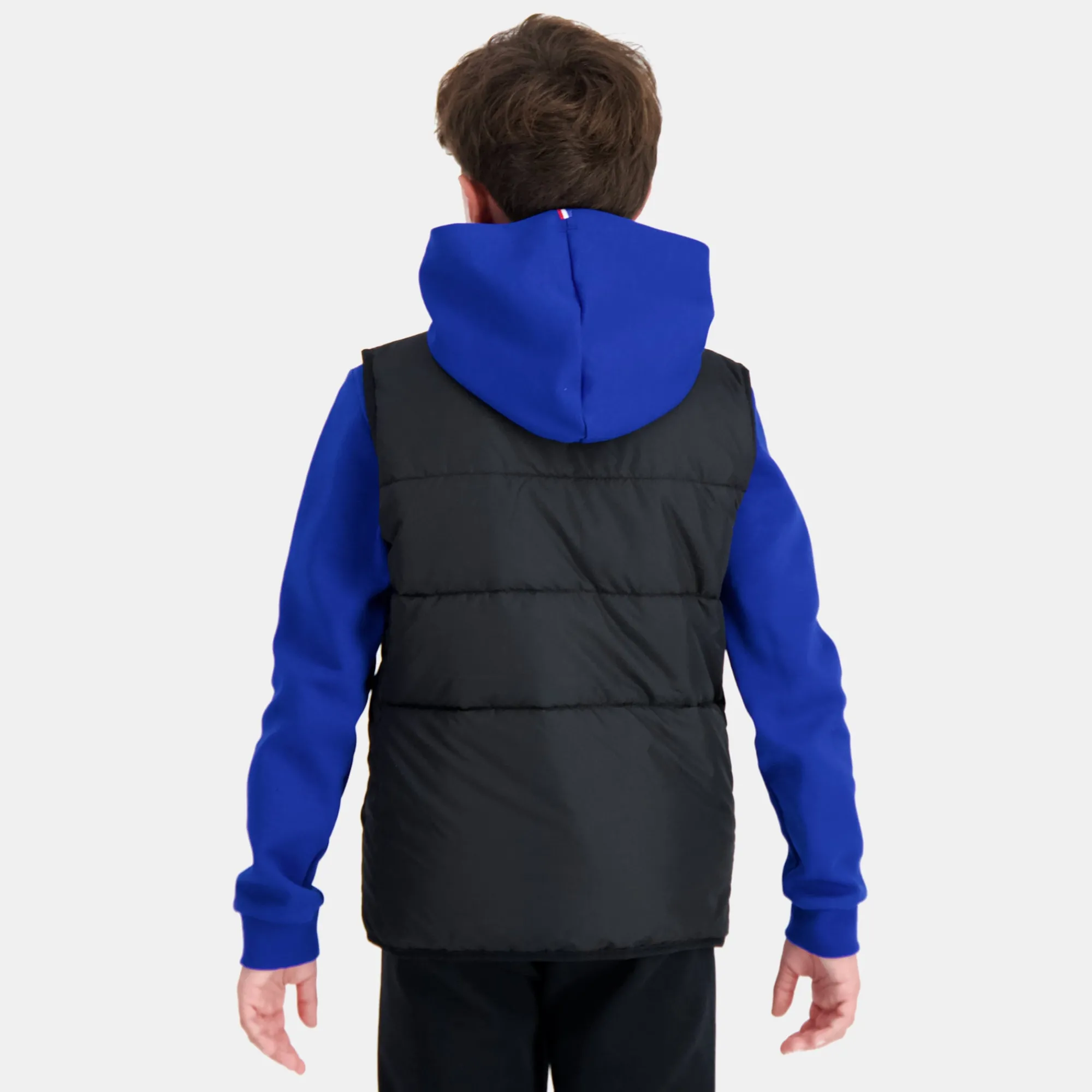 Fashion Essentiels Daunenjacke sans manche für Kinder - Schwarz Kinder Jacken Und Daunenjacken