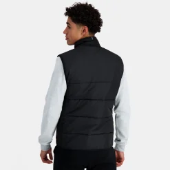 Fashion Essentiels Daunenjacke sans manche für Herren - Schwarz Jacken Und Daunenjacken