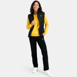 Best Essentiels Daunenjacke sans manche für Damen - Schwarz Jacken Und Daunenjacken