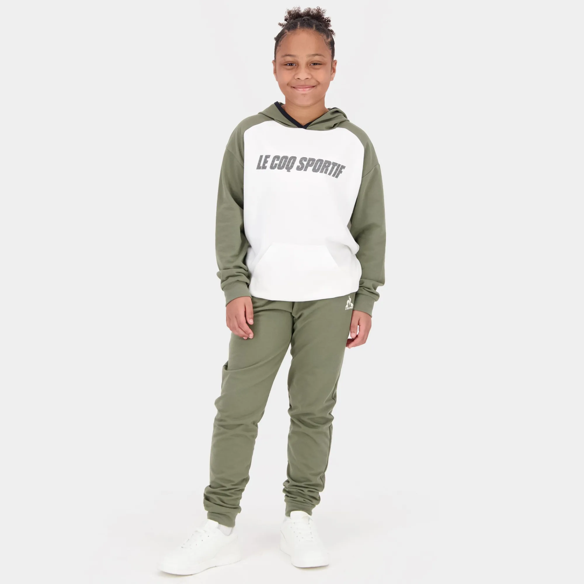 Outlet Essentiels Sweat zippé à capuche ESSENTIELS Enfant Kinder Sweatshirts Und Hoodies