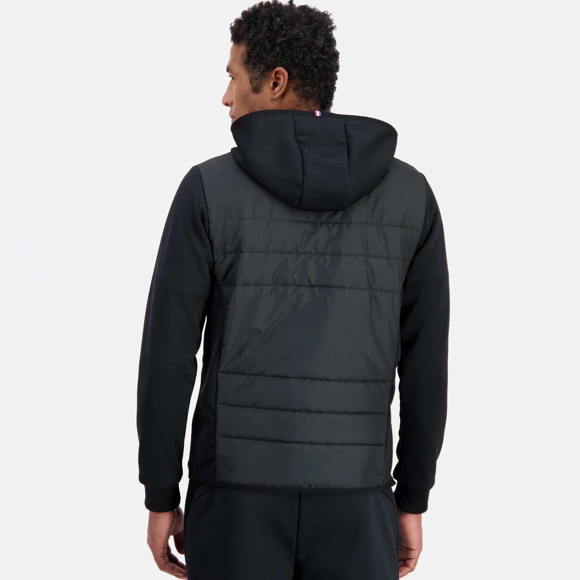 Fashion Ton sur ton Kapuzenpulli Mit Reißverschluss für Herren Ton sur ton - Schwarz Jacken Und Daunenjacken | Hoodies Und Kapuzenjacken