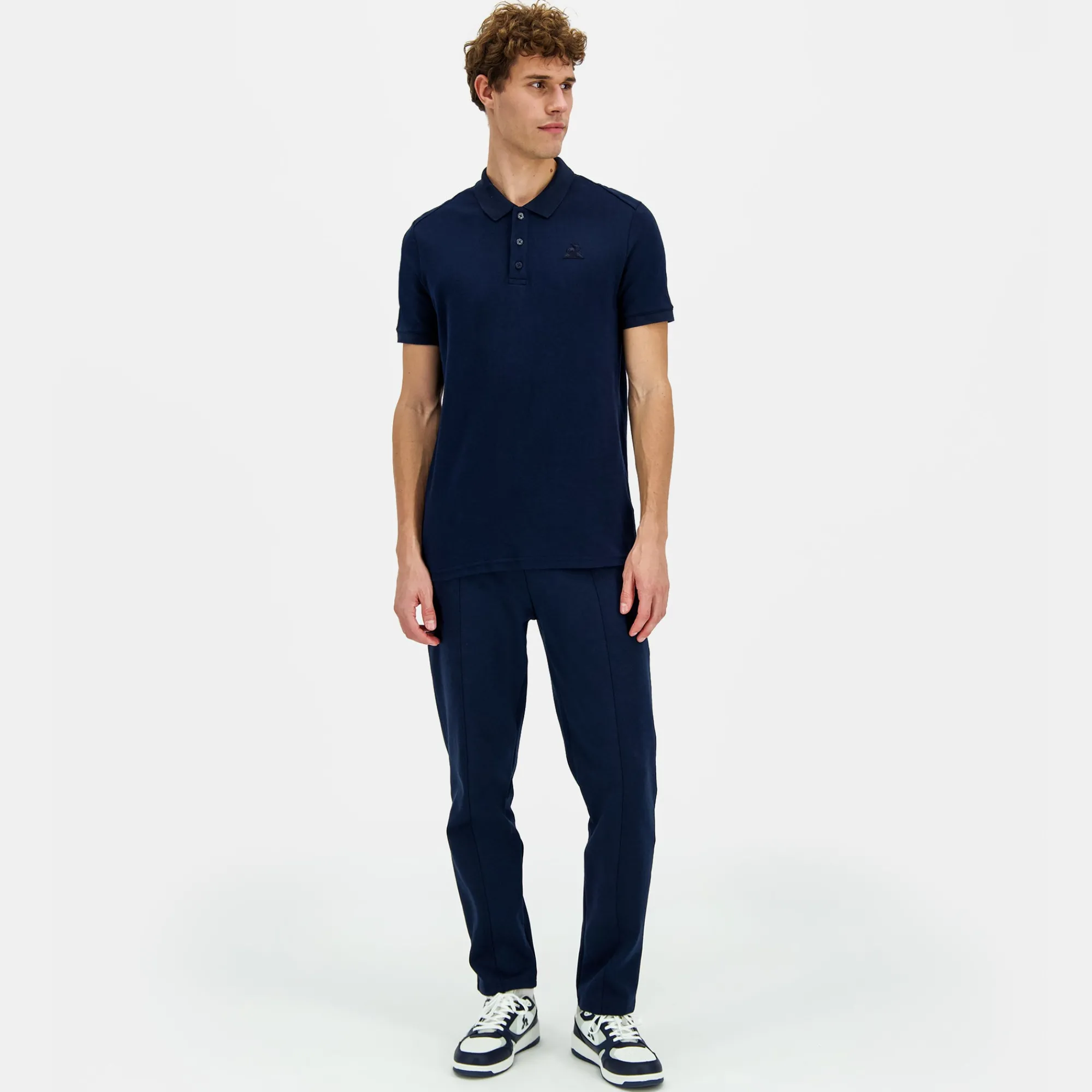 Online Ton sur ton Polohemd für Herren Ton sur ton - Blau Poloshirts