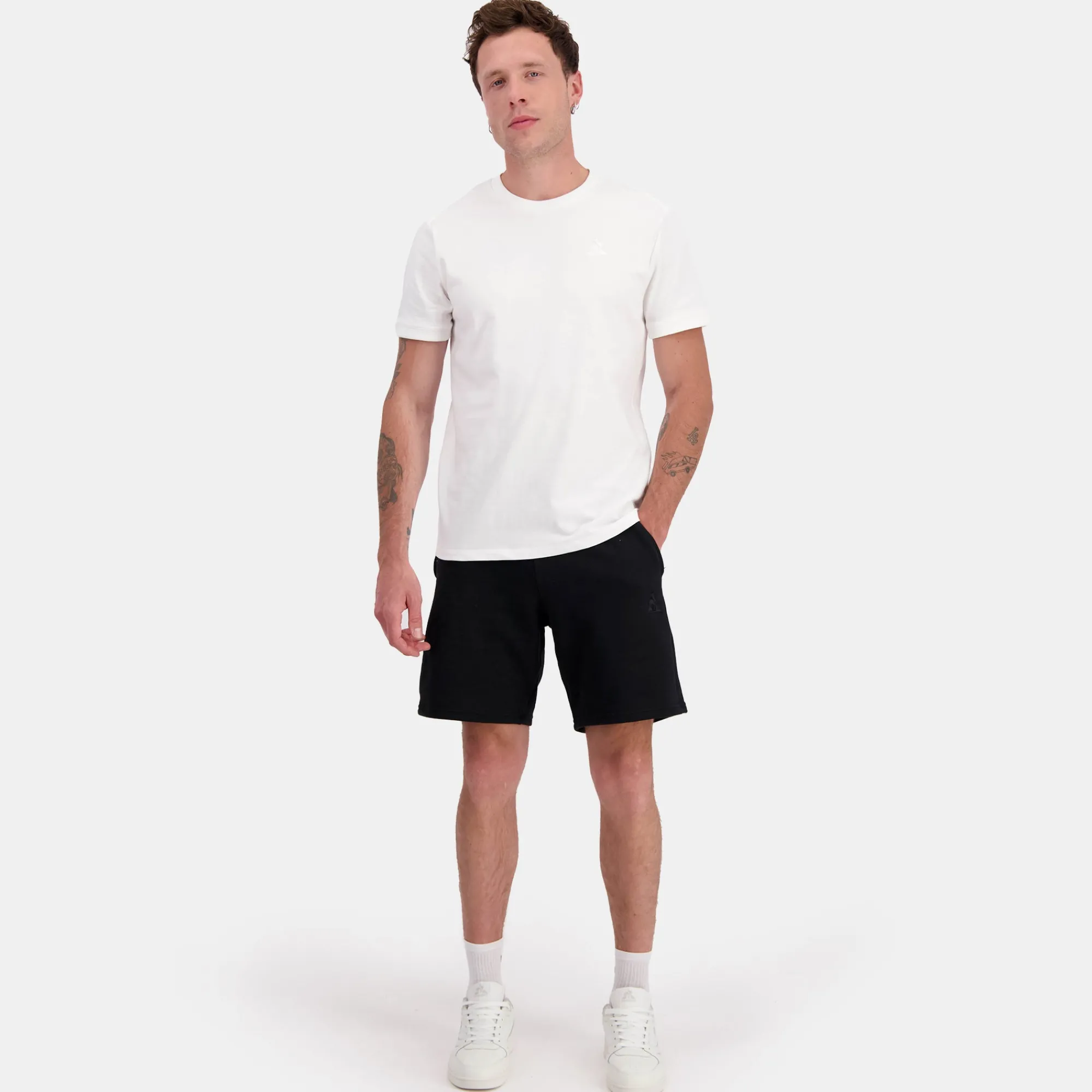 Outlet Ton sur ton Shorts für Herren Ton sur ton - Schwarz Shorts