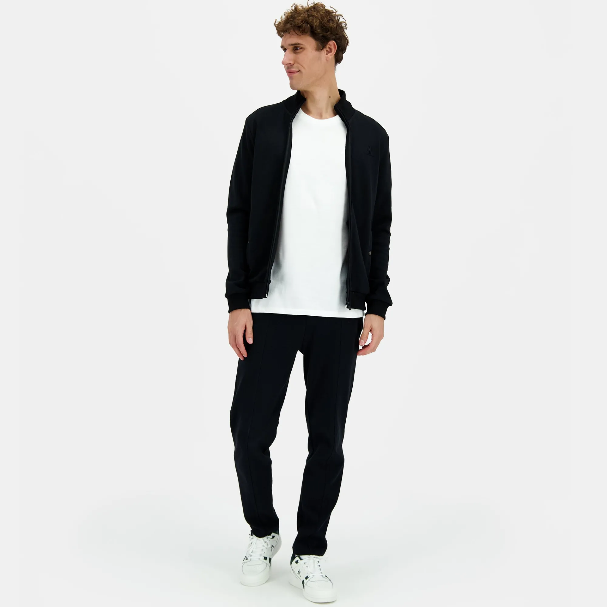 Hot Ton sur ton Sweatshirtshirt Mit Reißverschluss für Herren Ton sur ton - Schwarz Sweatshirts