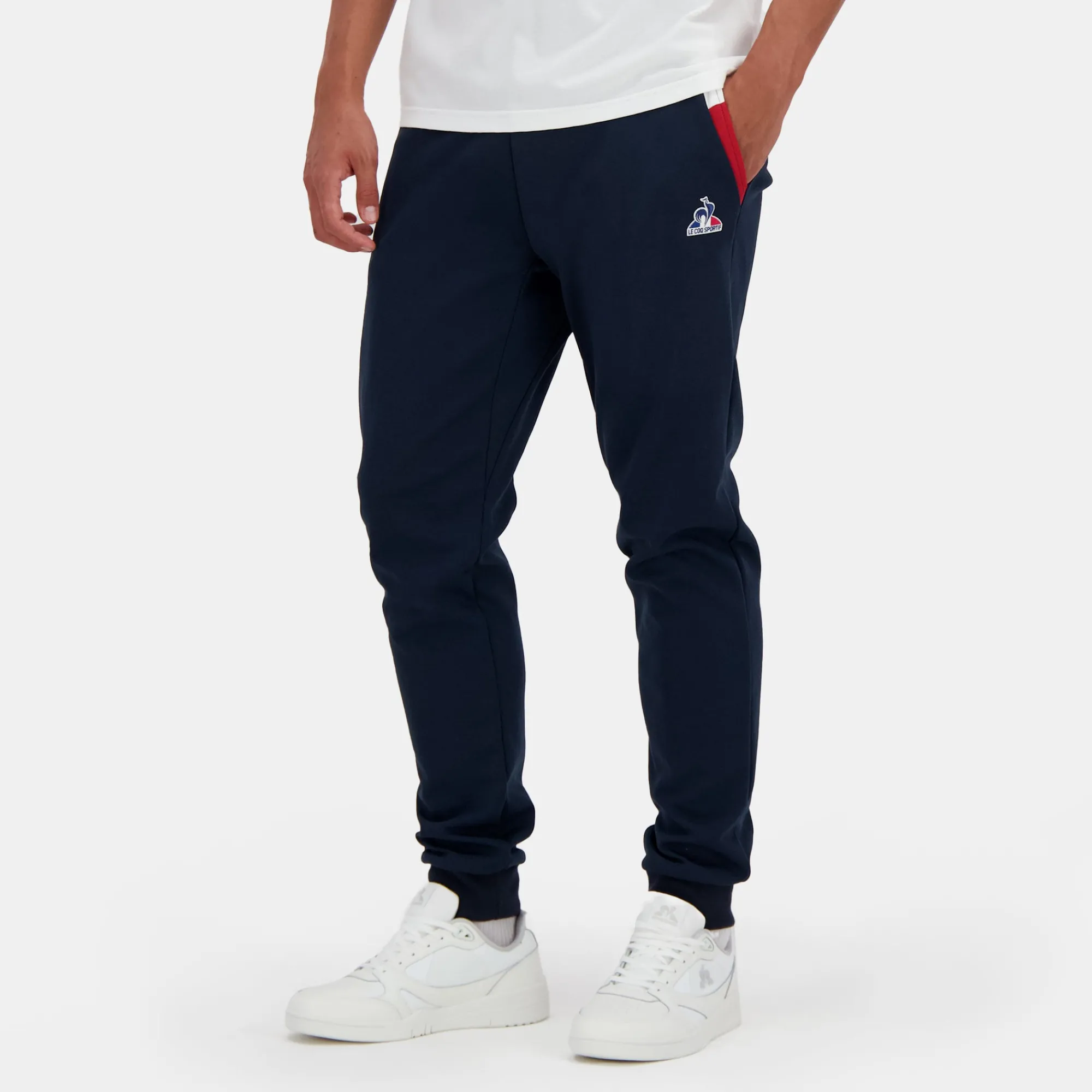 Fashion Tricolore Pantalon TRICOLORE Homme Hosen Und Jogginghosen
