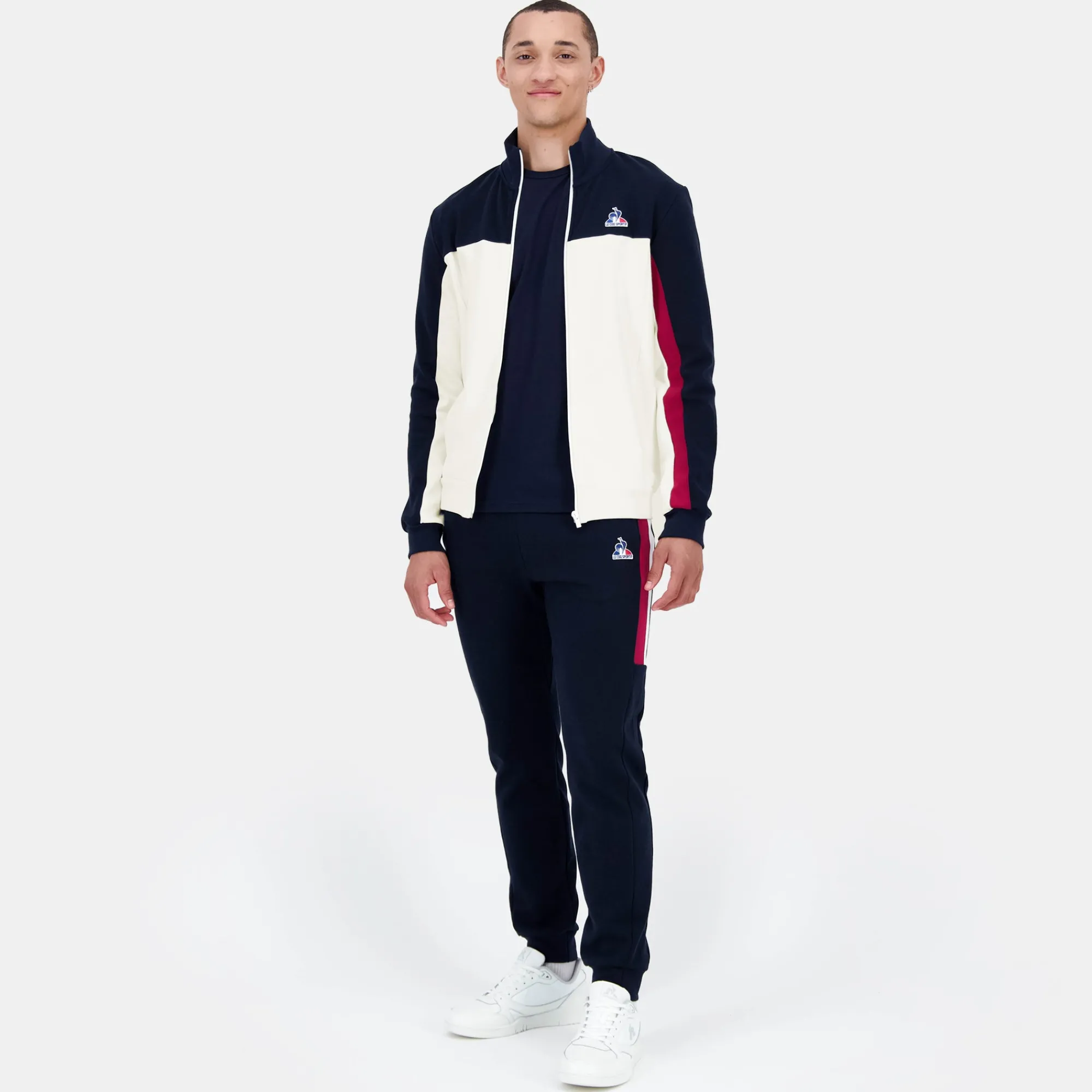 Hot Tricolore Sweat zippé TRICOLORE Homme Sweatshirts
